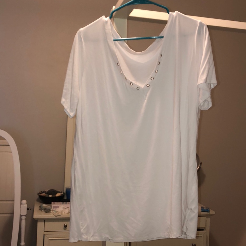 White Tee